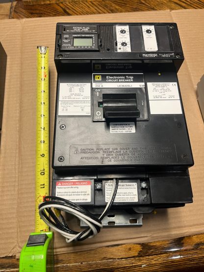 Square D LE36225LI 250 Amp Breaker with ARP090 Rating Plug NEW TAKE OUT