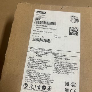Siemens 3RT2038-1KB40  80A  400V NEW IN BOX