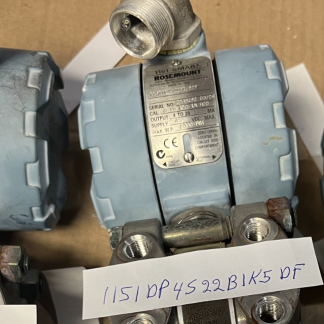 Rosemount 1151dp4s22b1k5df Differential Pressure Transmitter 2000 psi